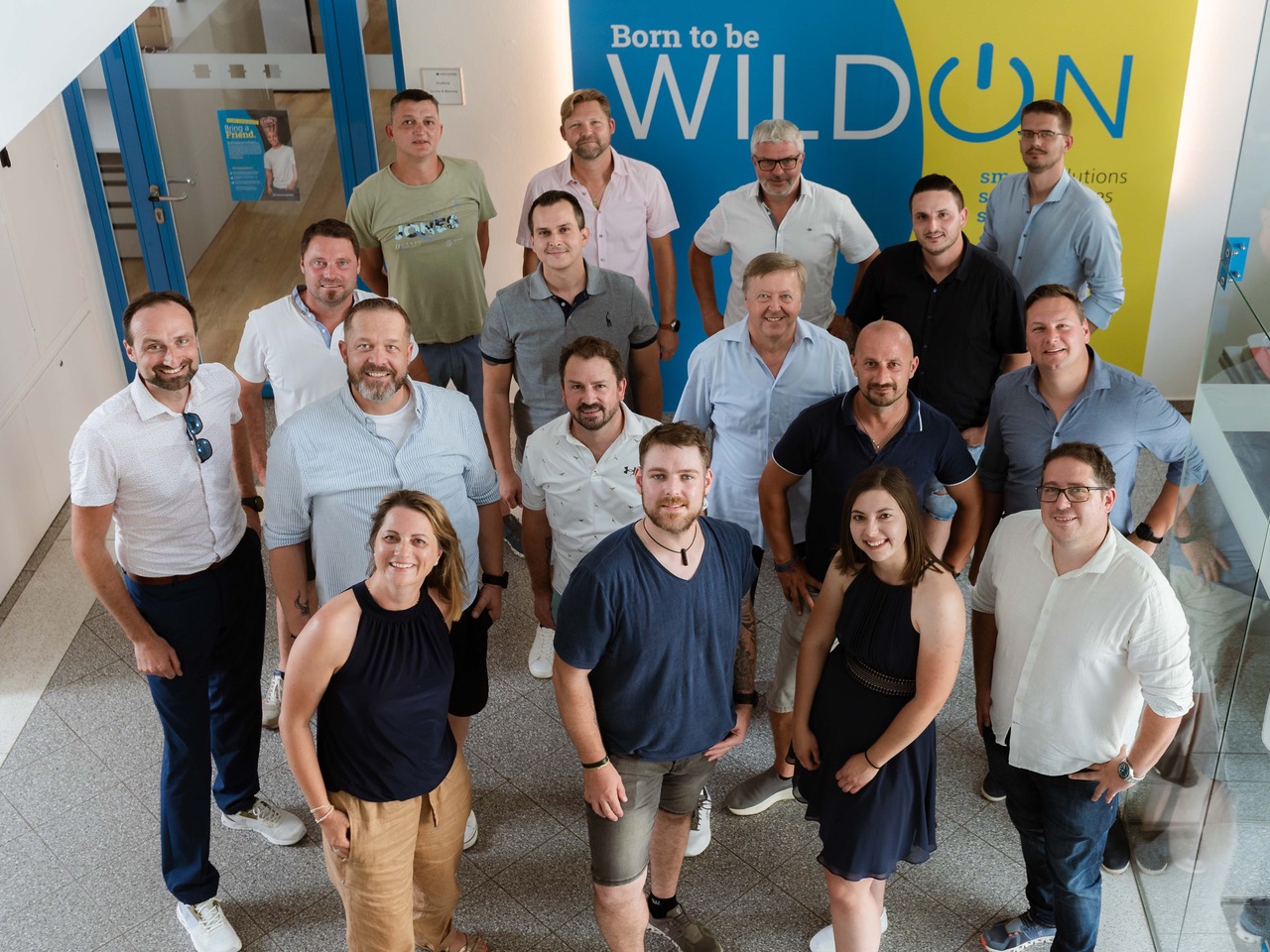 Burn to be WILDon: Das Team der Lehrlingsausbilder bei den Hereschwerken in Wildon.